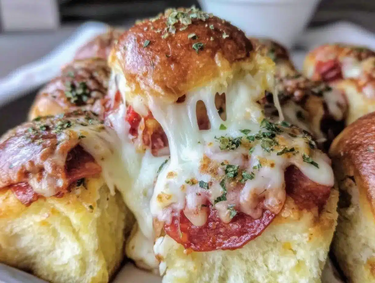 Cozy Pizza Pull-Apart Sliders preparation steps