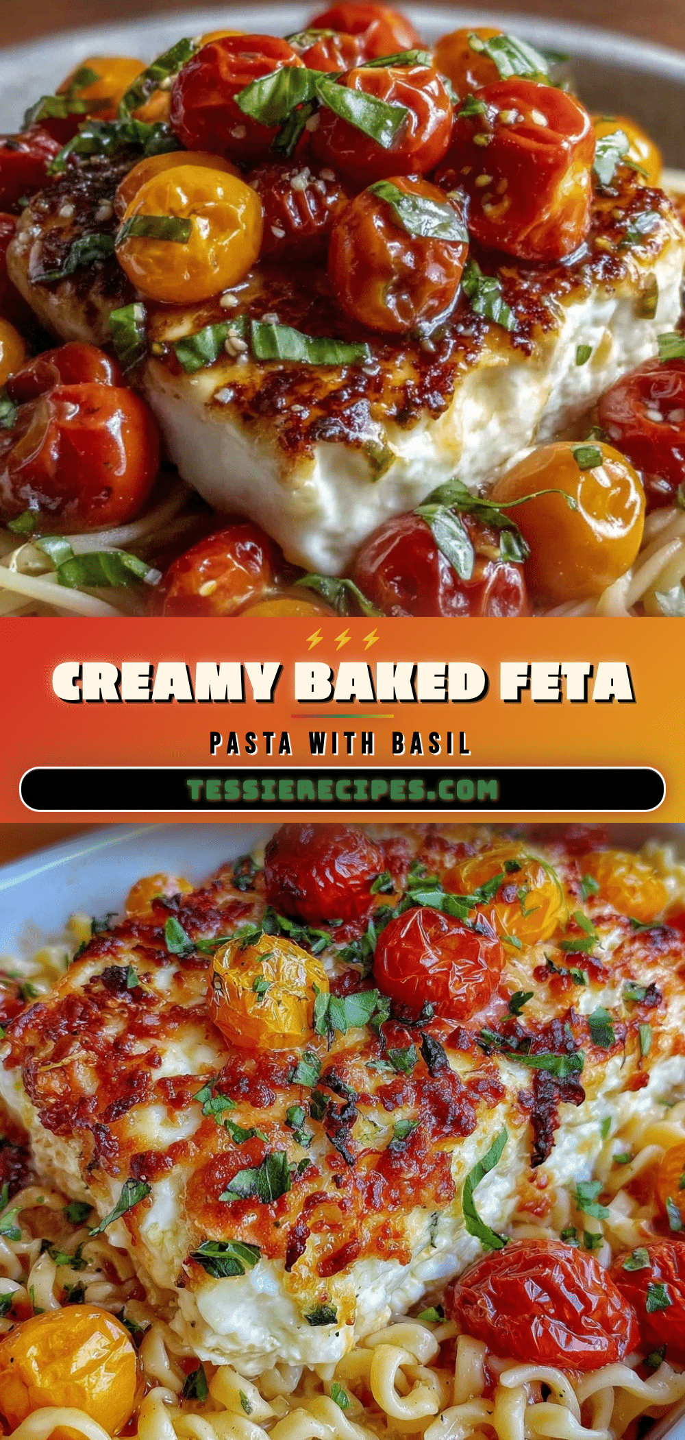 creamy baked feta pasta recipe