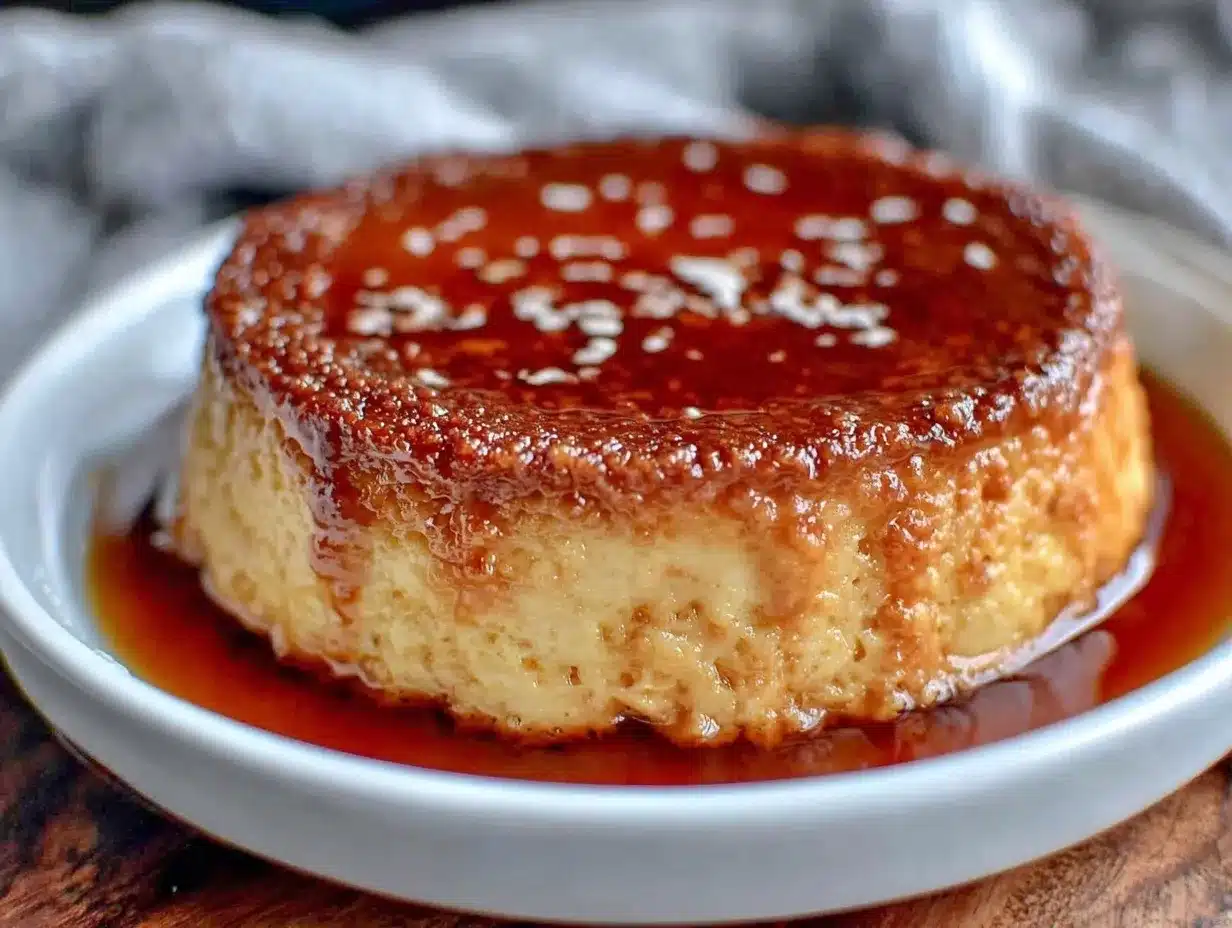 creamy classic mexican flan preparation steps