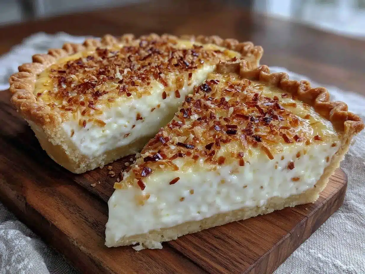 creamy coconut cream pie preparation steps
