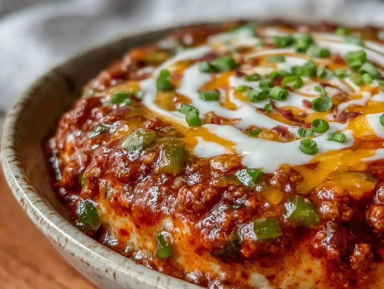 creamy crockpot jalapeño popper chili preparation steps