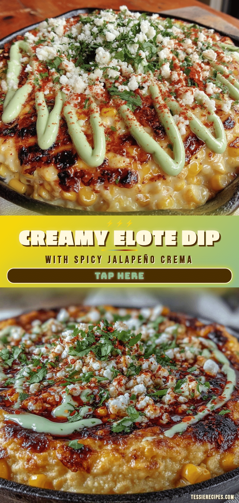creamy elote dip recipe
