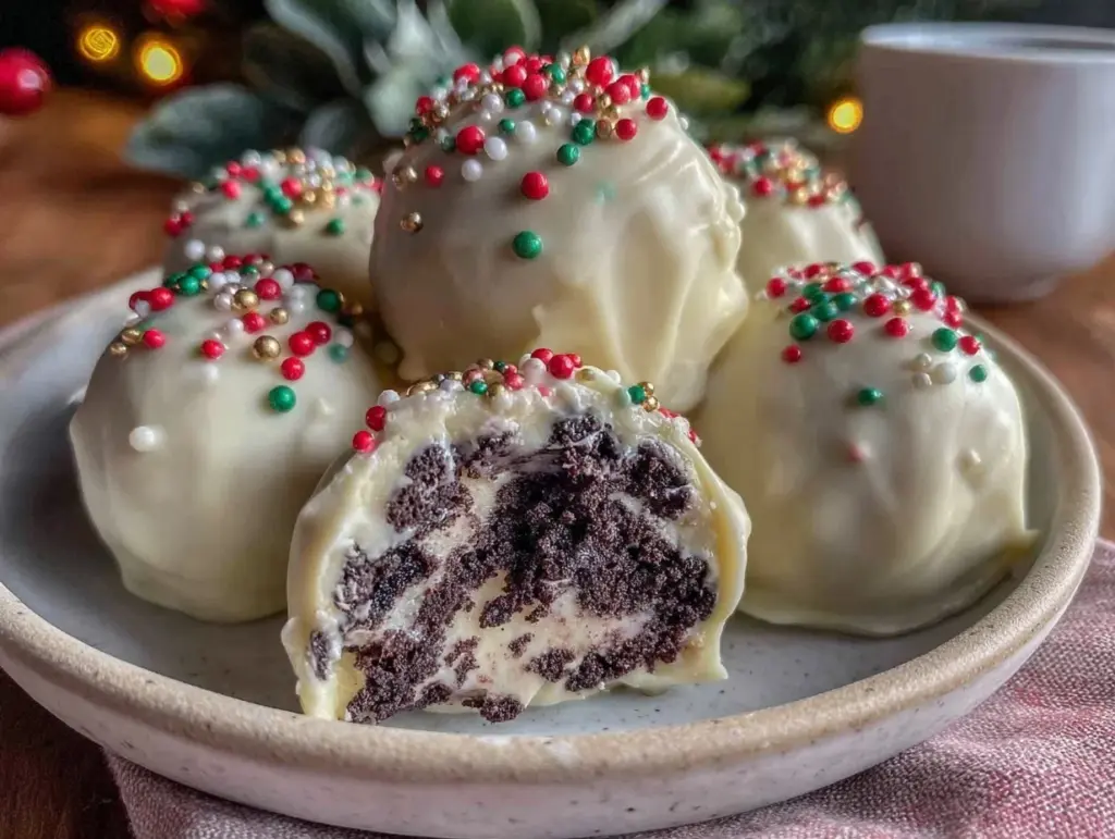 creamy Oreo truffles - featured image