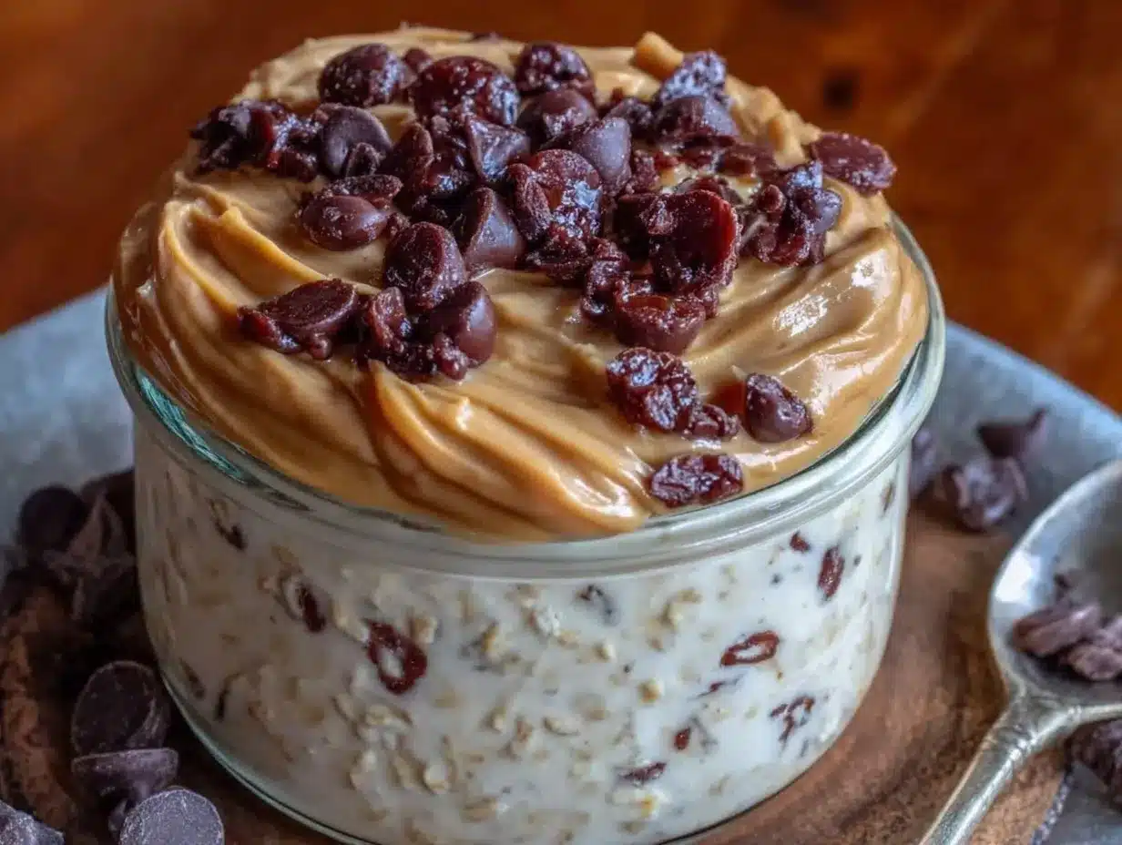 creamy overnight oats preparation steps