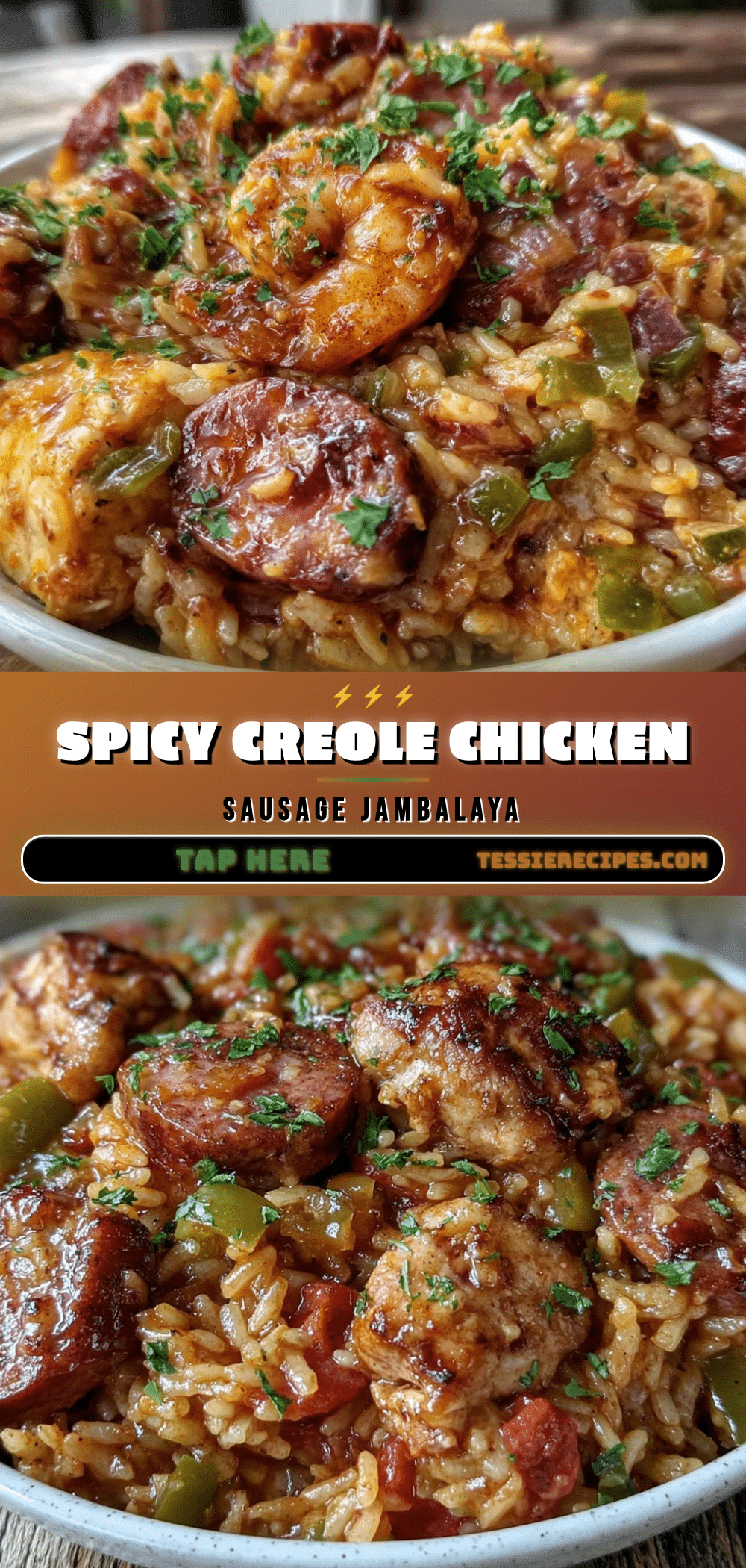 creole chicken and sausage jambalaya recipe