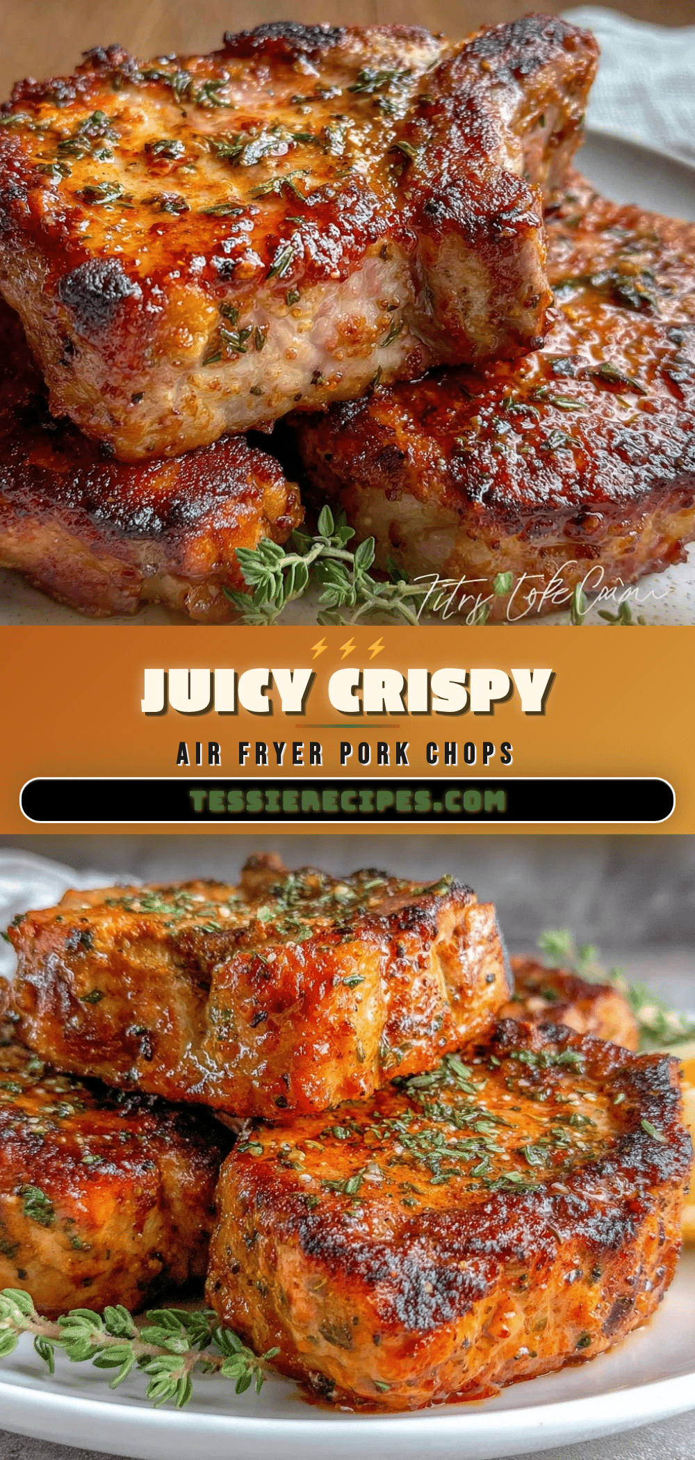 crispy air fryer pork chops without breading recipe