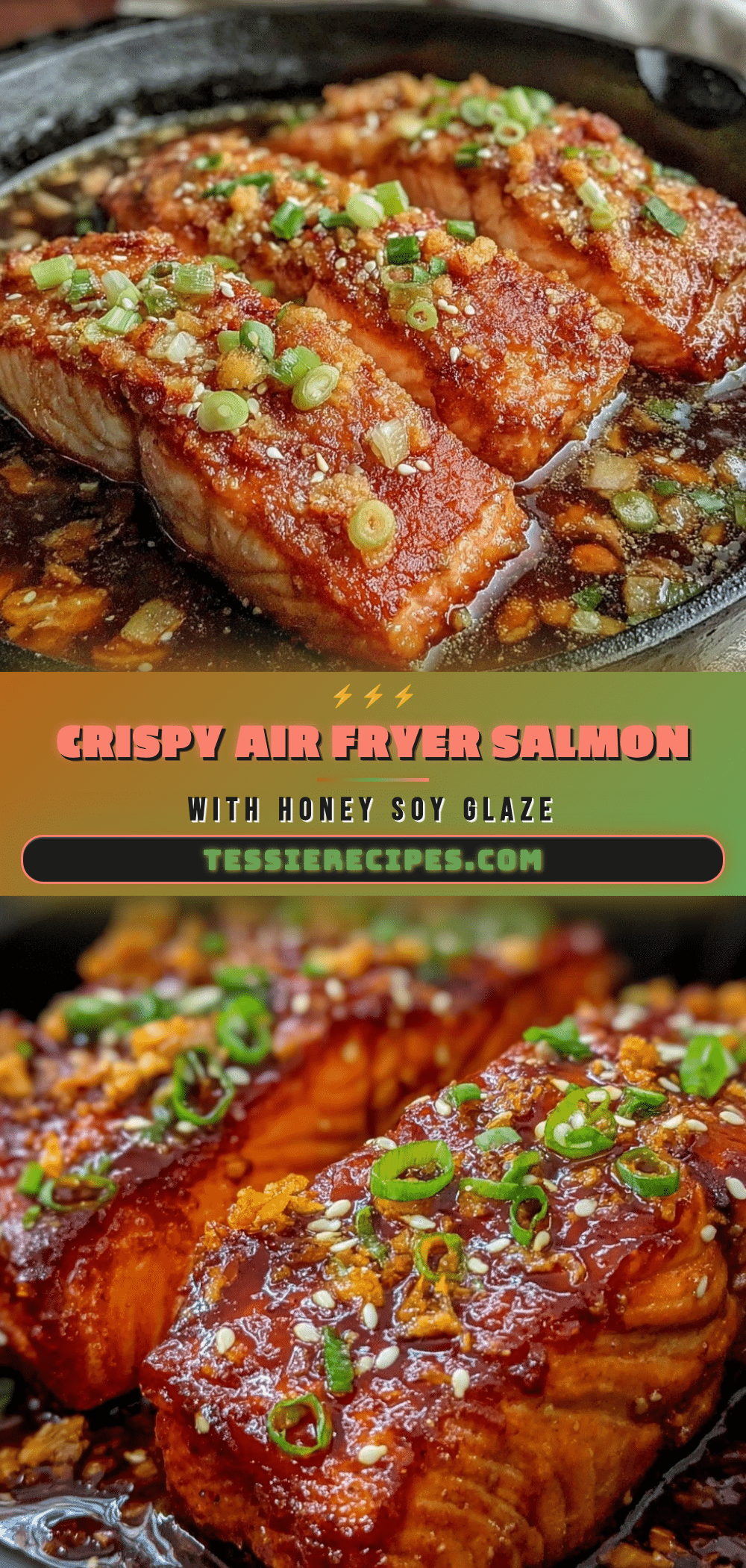 crispy air fryer salmon recipe
