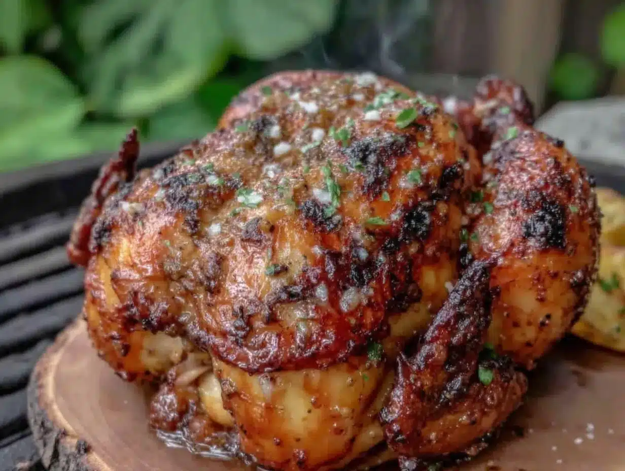 crispy beer can chicken preparation steps