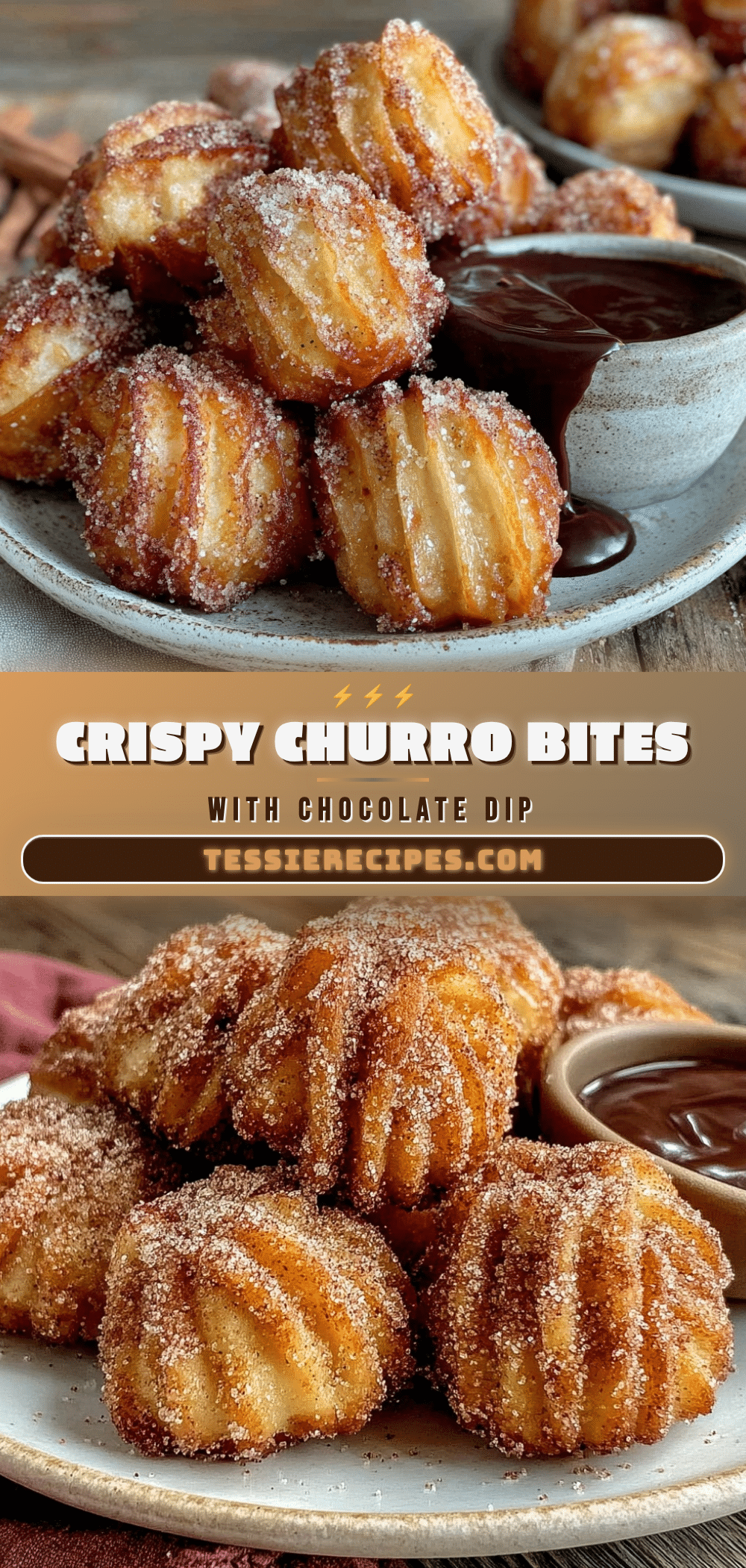 crispy churro bites recipe