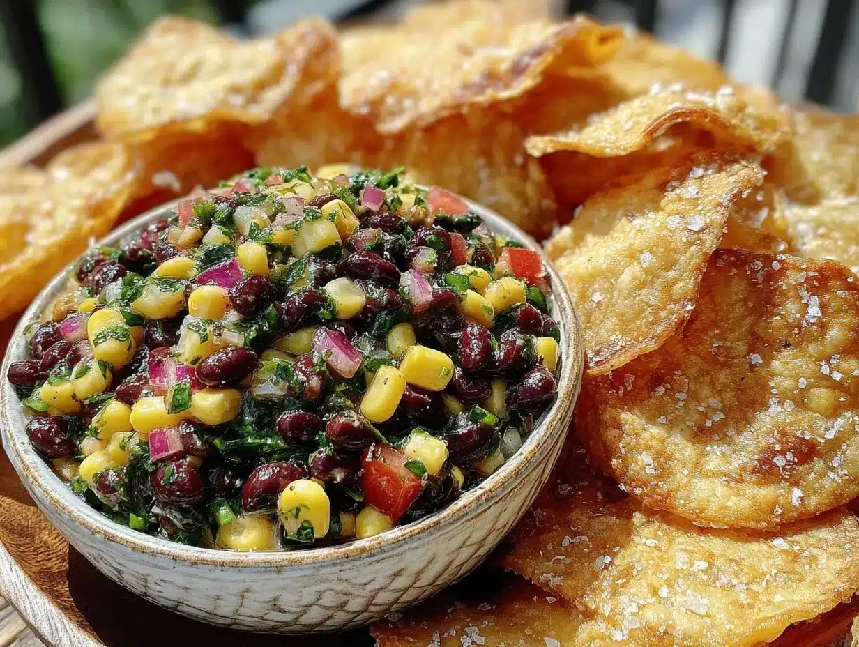 crispy cowboy caviar dip preparation steps