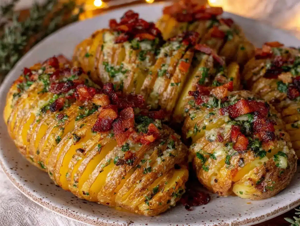 crispy hasselback potatoes preparation steps