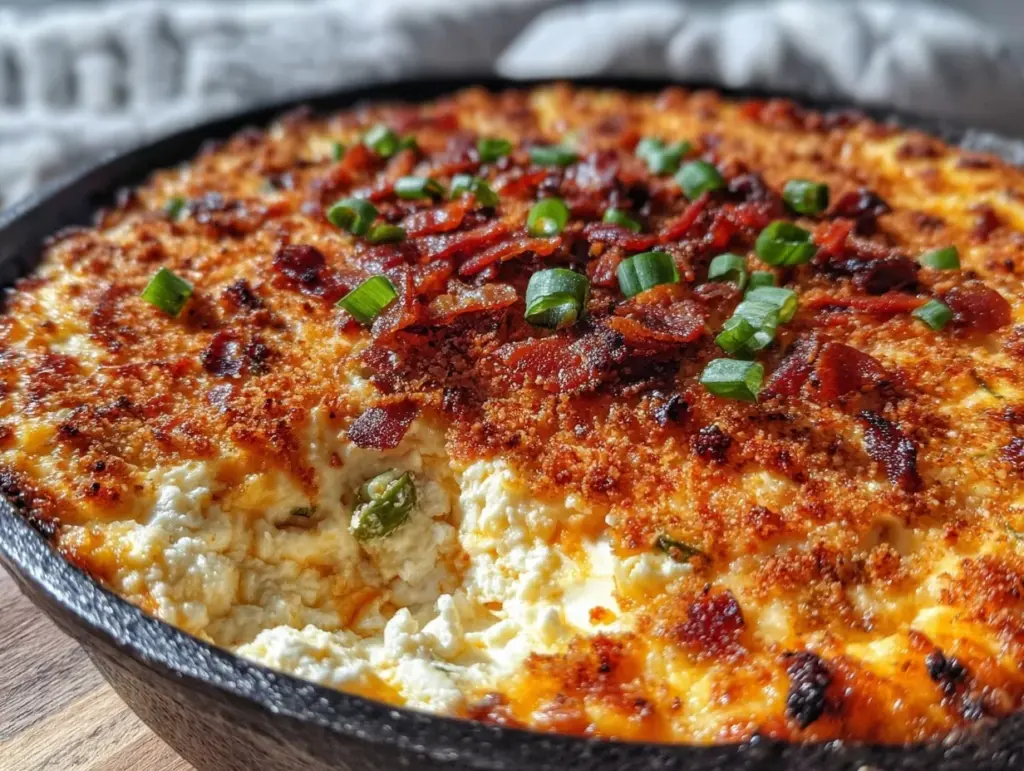 crispy jalapeño popper dip - featured image