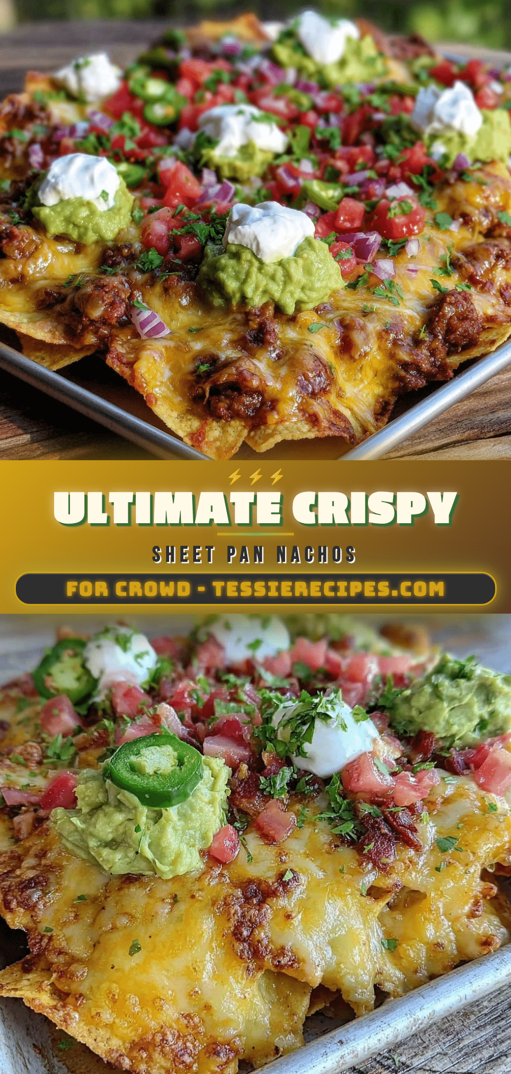 crispy sheet pan nachos recipe
