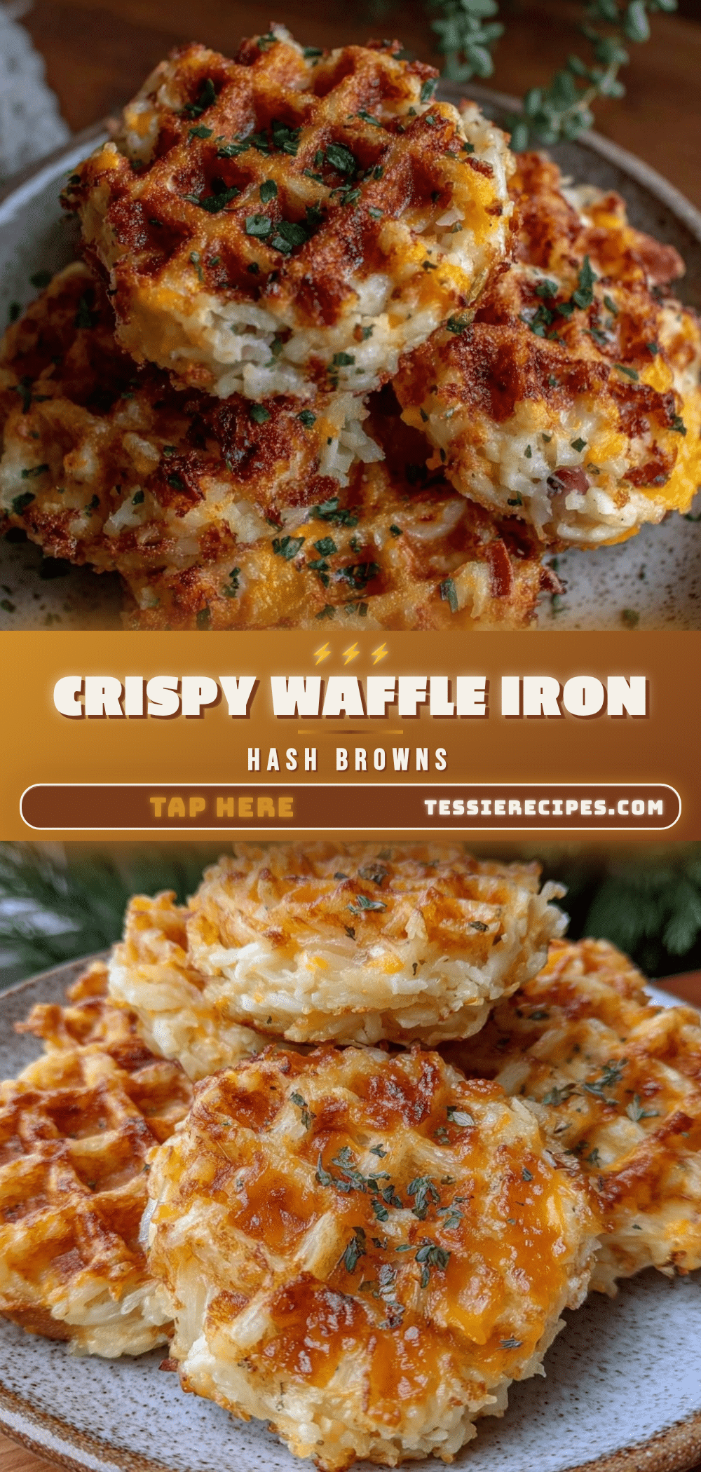 crispy waffle iron hash browns recipe
