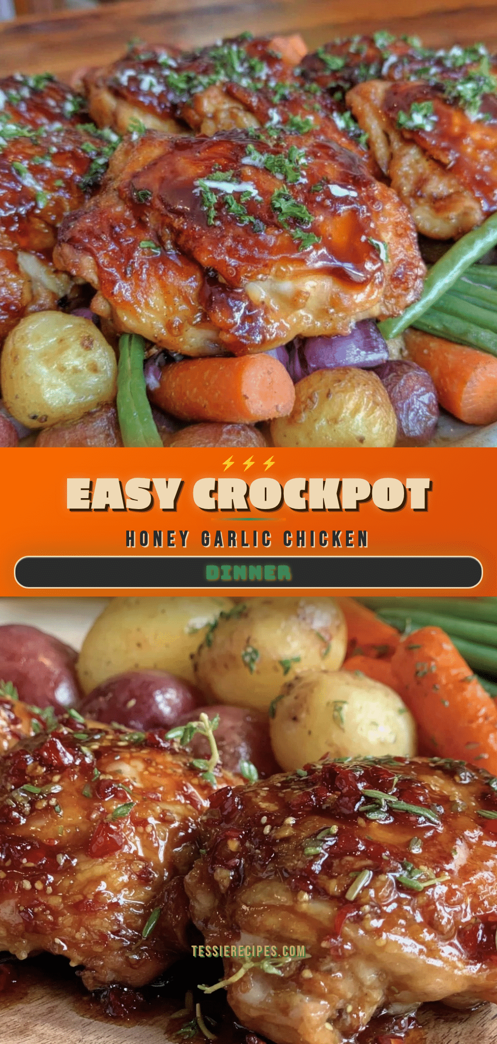 crockpot honey garlic chicken recipe