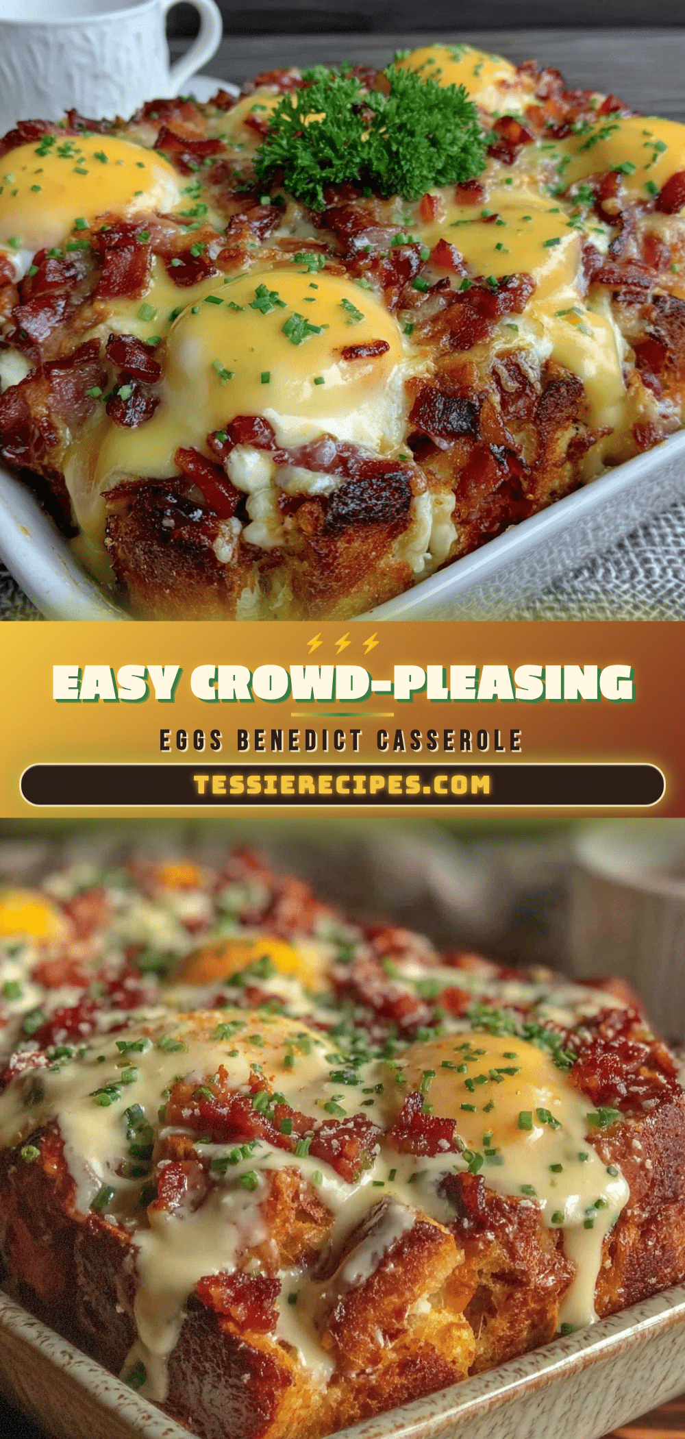 Easy Eggs Benedict Casserole recipe