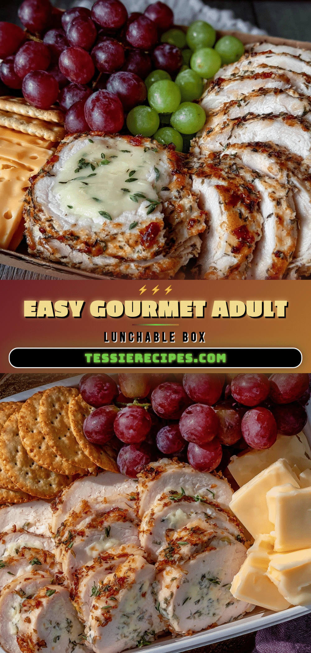 easy gourmet adult lunchable box recipe