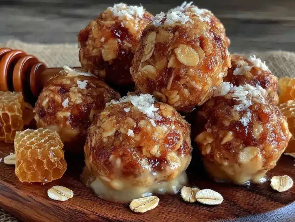 easy protein balls - featured image