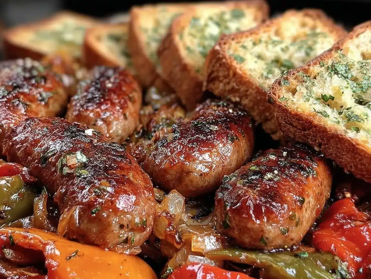 easy sheet pan italian sausage preparation steps