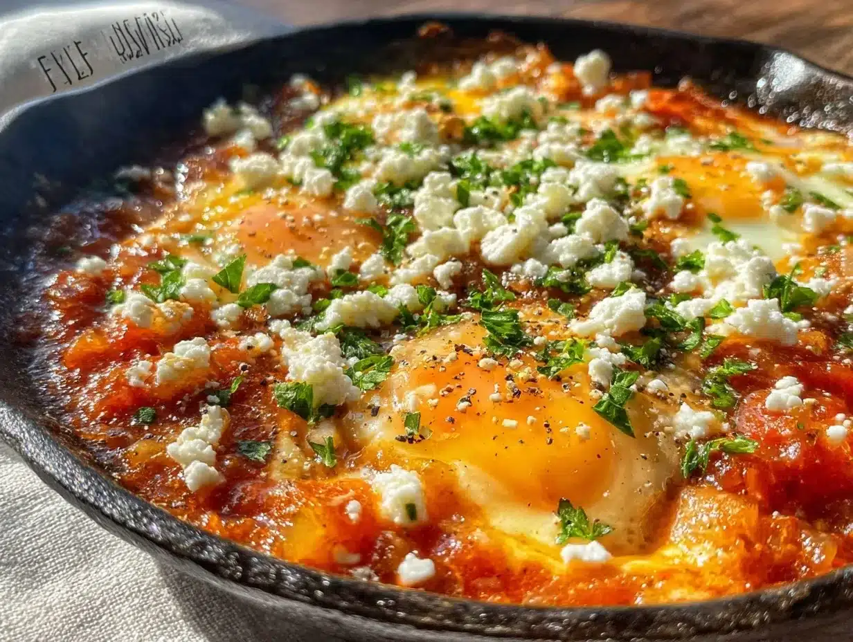 easy spiced shakshuka preparation steps