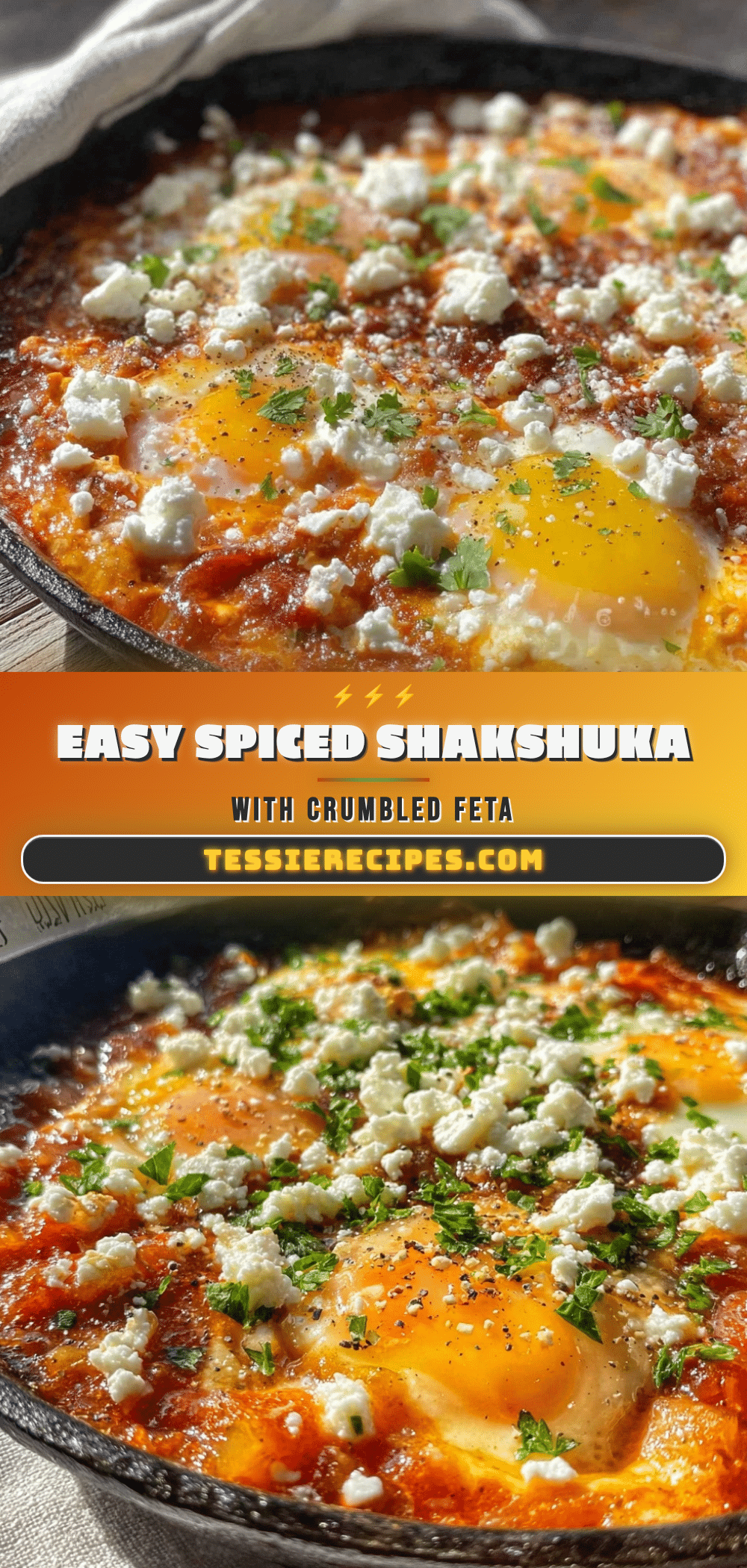 easy spiced shakshuka recipe