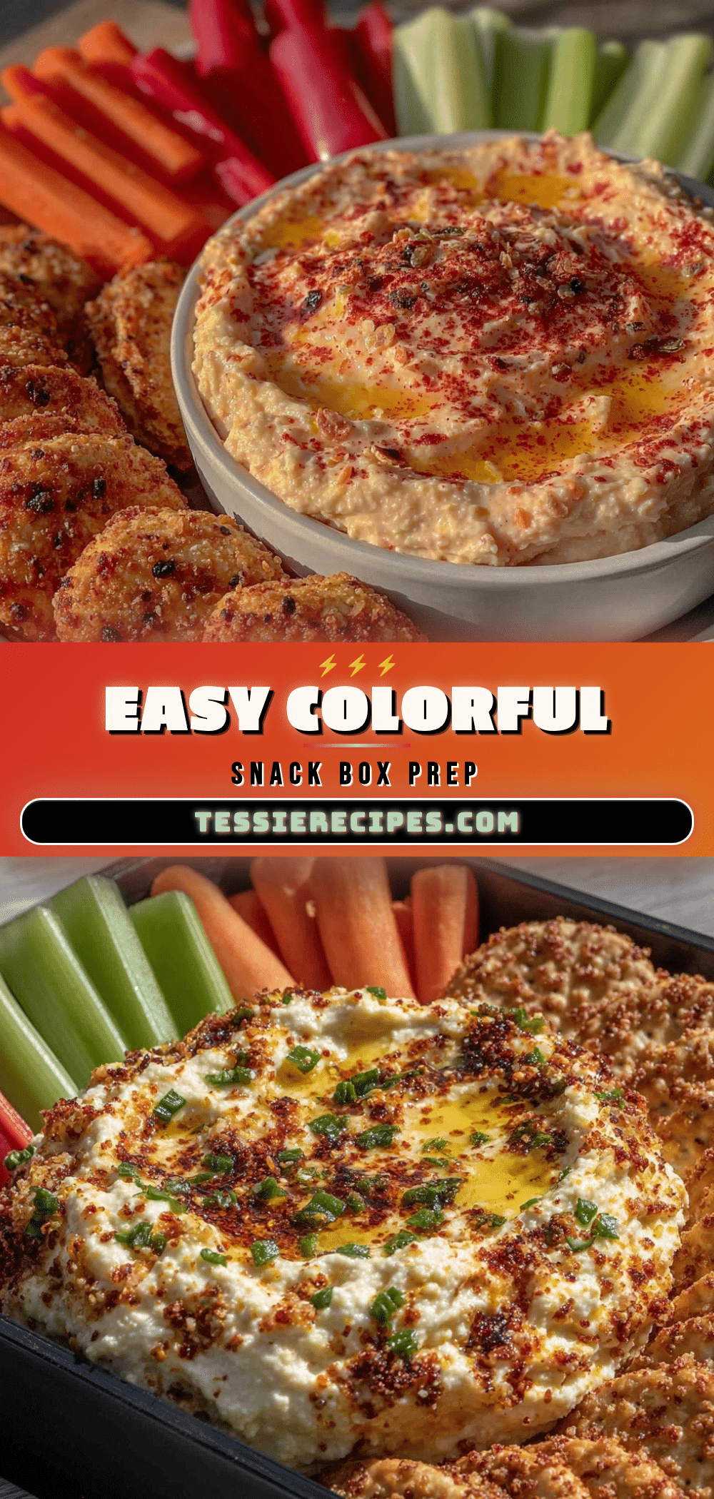 fresh weekly snack box prep recipe