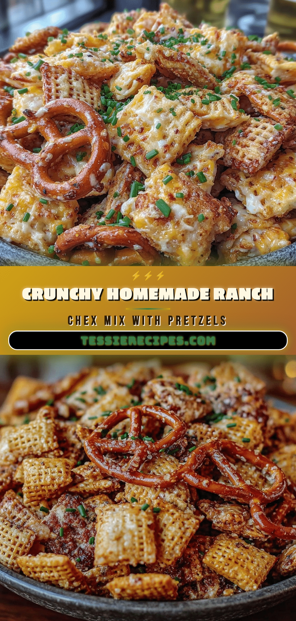homemade ranch chex mix recipe