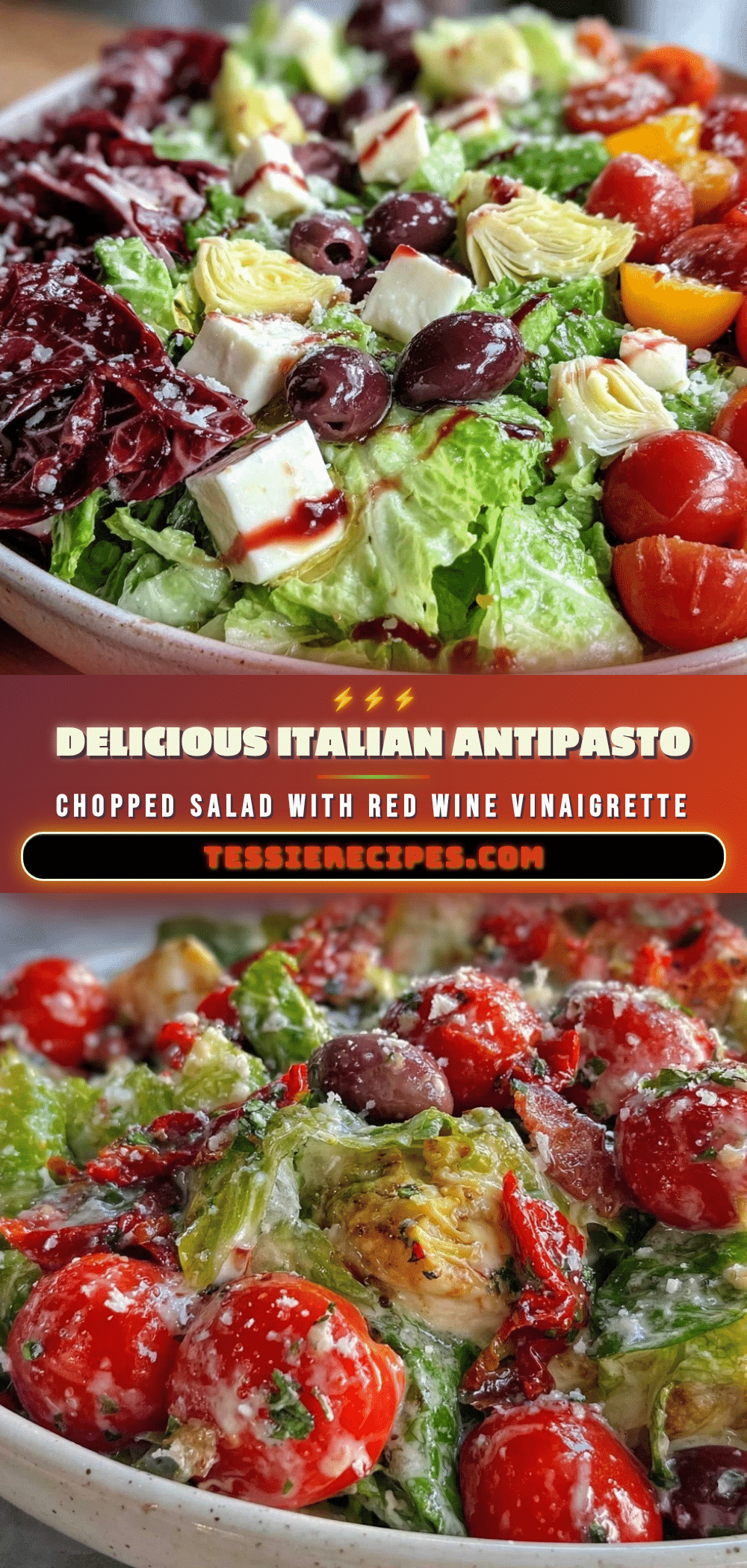 Italian Antipasto Chopped Salad recipe