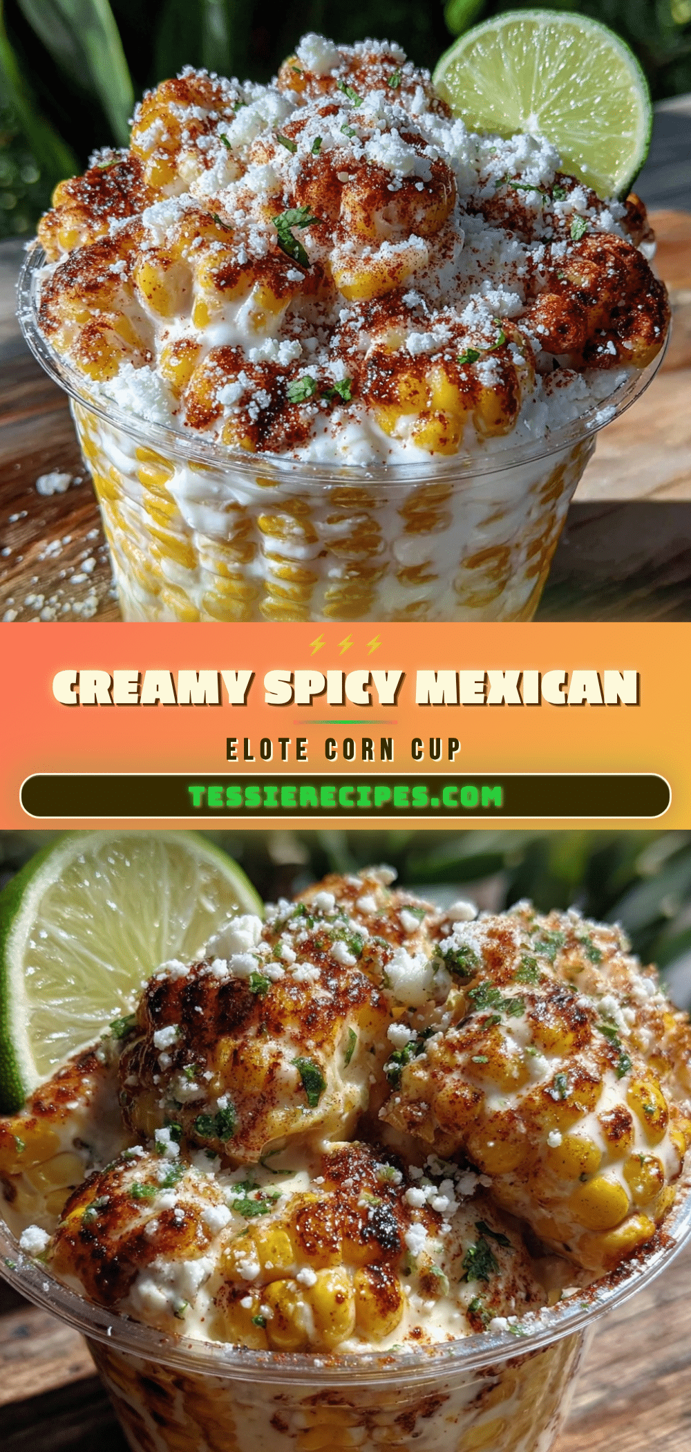 mexican elote corn in a cup recipe