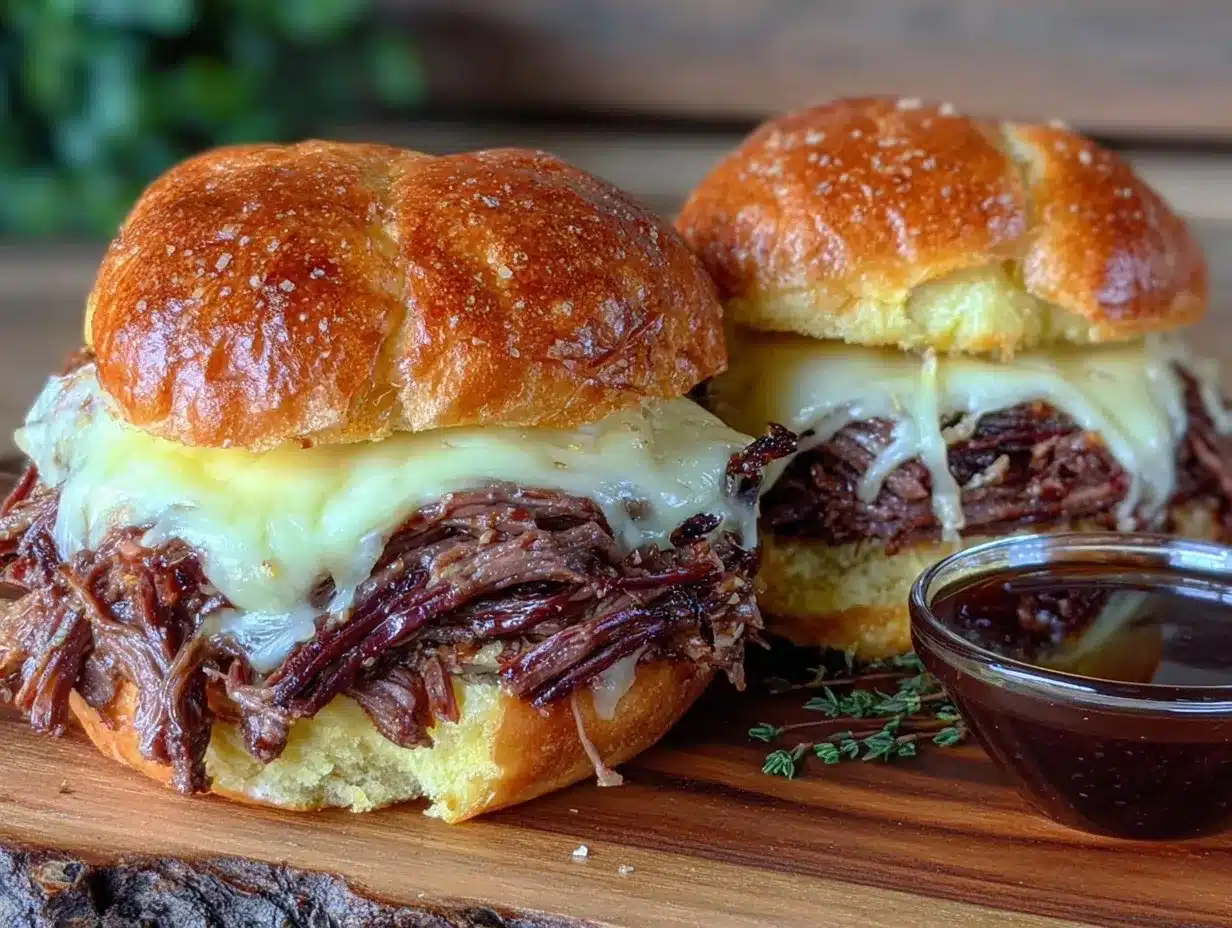 Mississippi pot roast sandwiches preparation steps