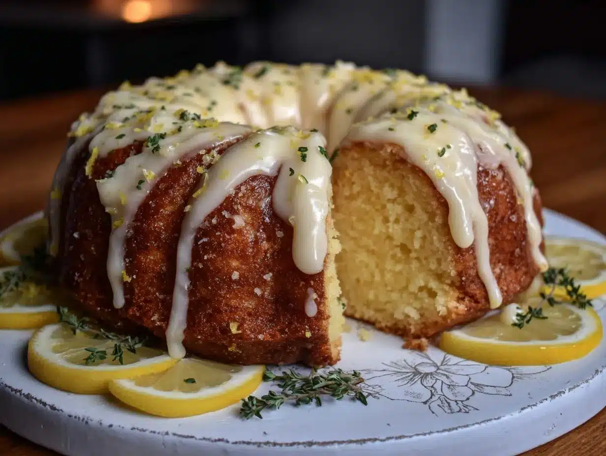 Moist Copycat Nothing Bundt Lemon Cake preparation steps