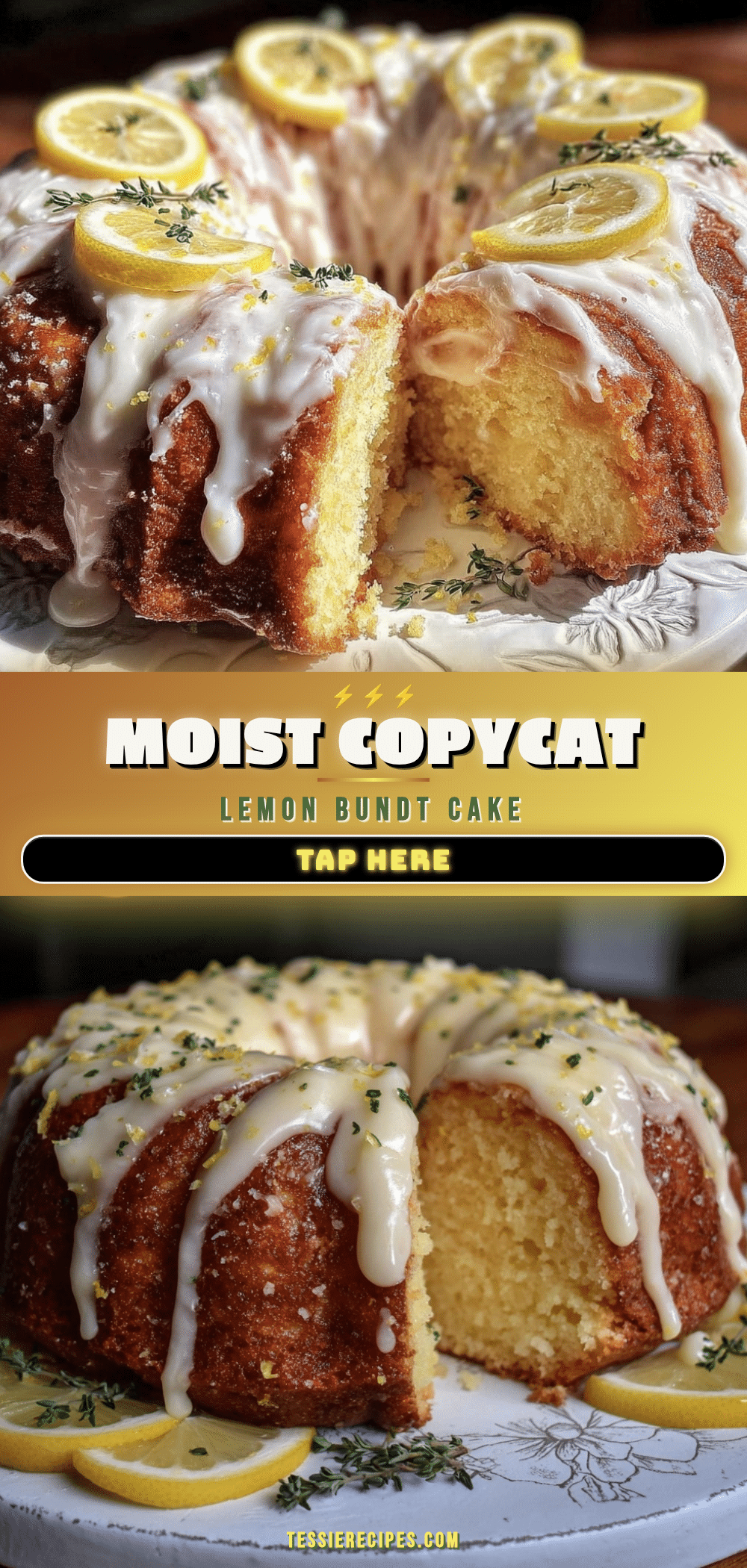Moist Copycat Nothing Bundt Lemon Cake recipe