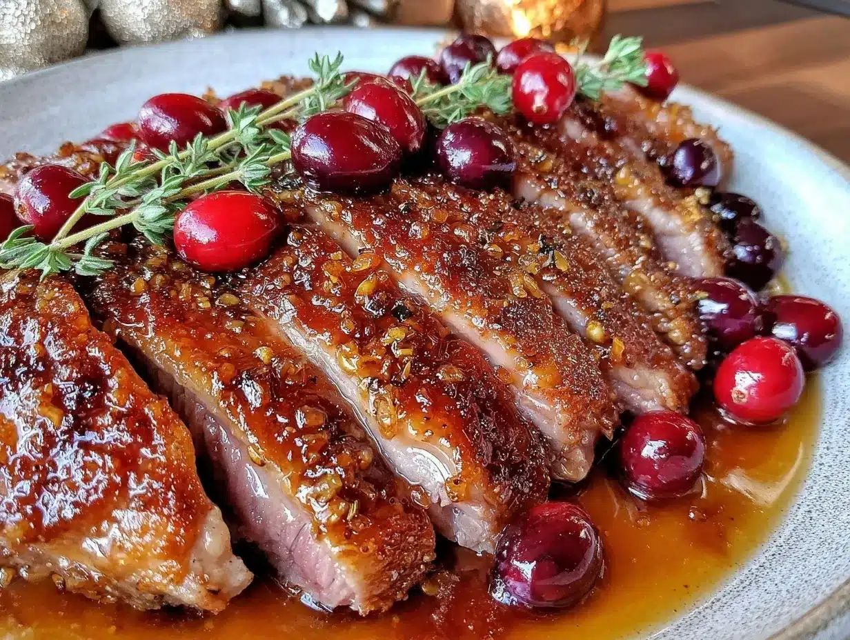 pan-roasted duck breast preparation steps