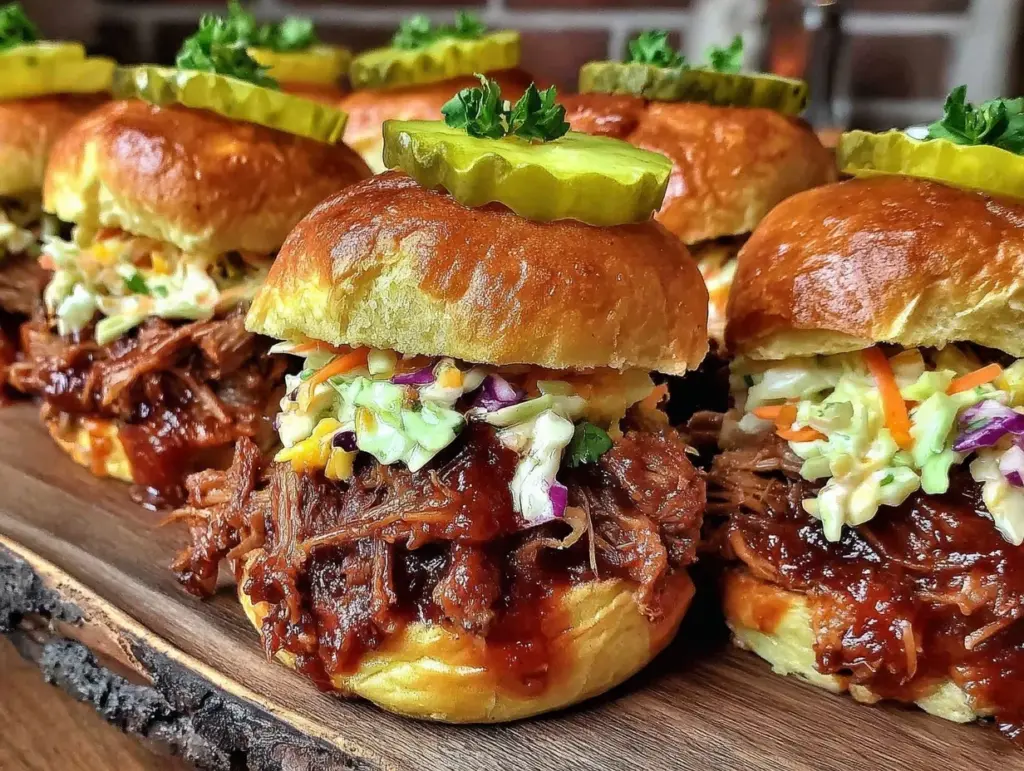 pulled pork sliders - featured image