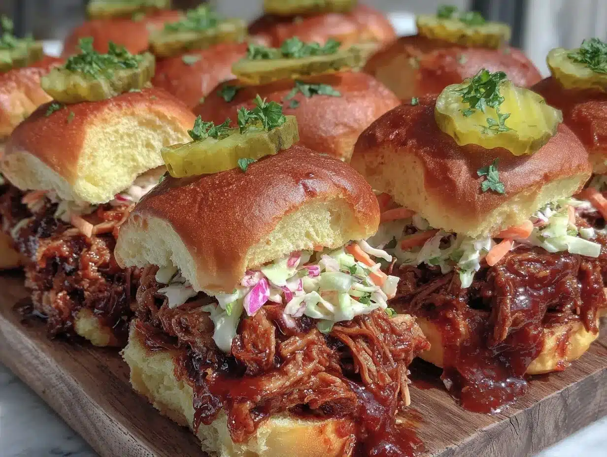 pulled pork sliders preparation steps