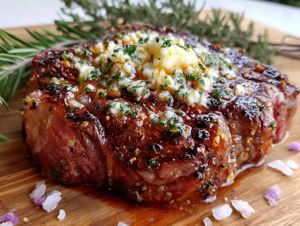 reverse seared ribeye preparation steps