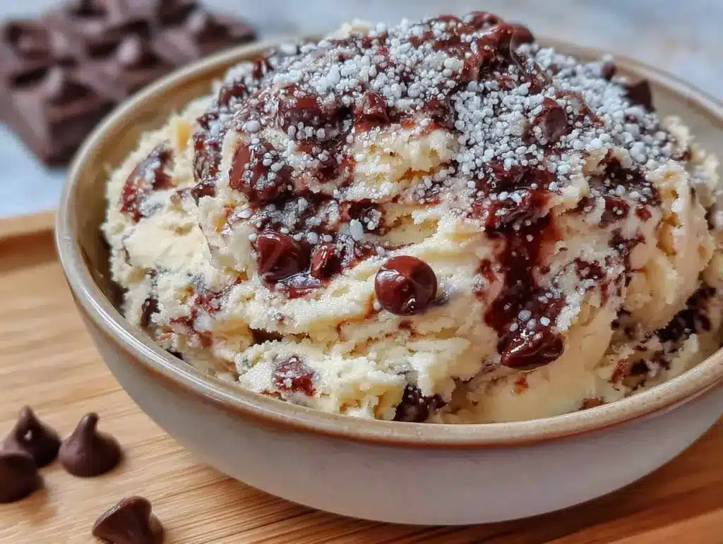 safe to eat chocolate chip cookie dough - featured image