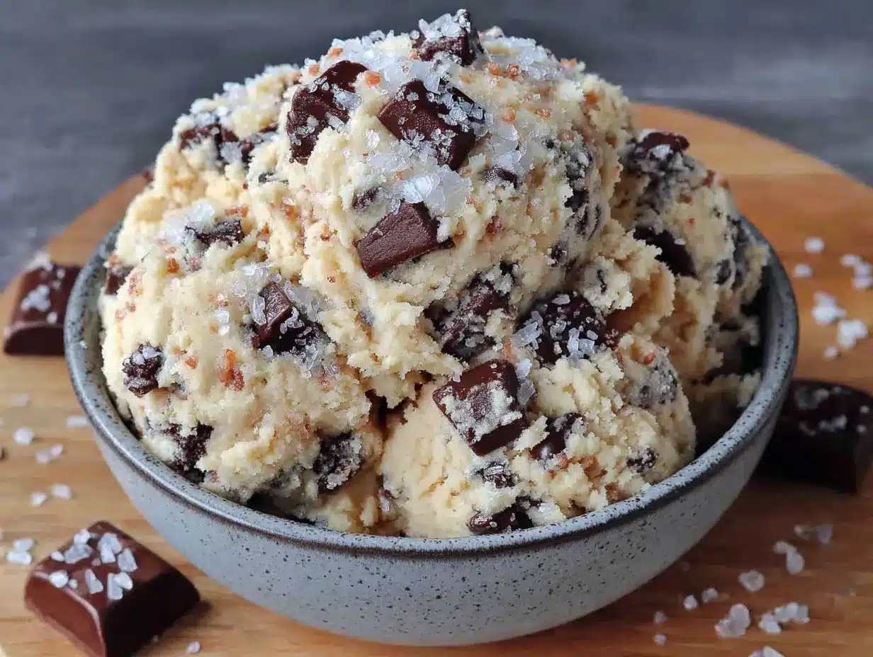 safe to eat chocolate chip cookie dough preparation steps