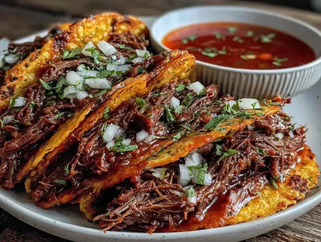 slow cooker birria tacos - featured image
