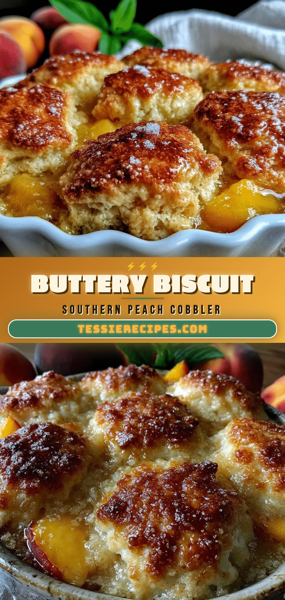 southern peach cobbler recipe