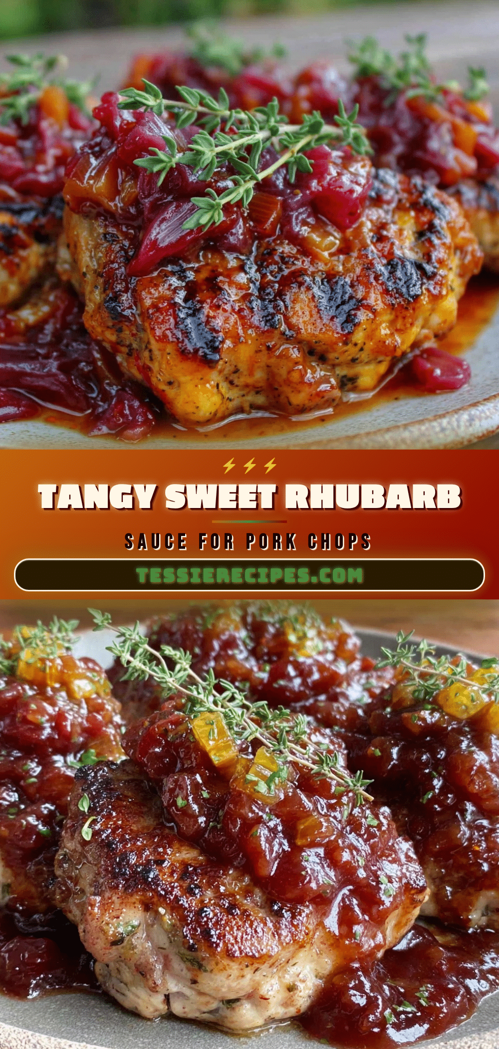 tangy rhubarb sauce recipe