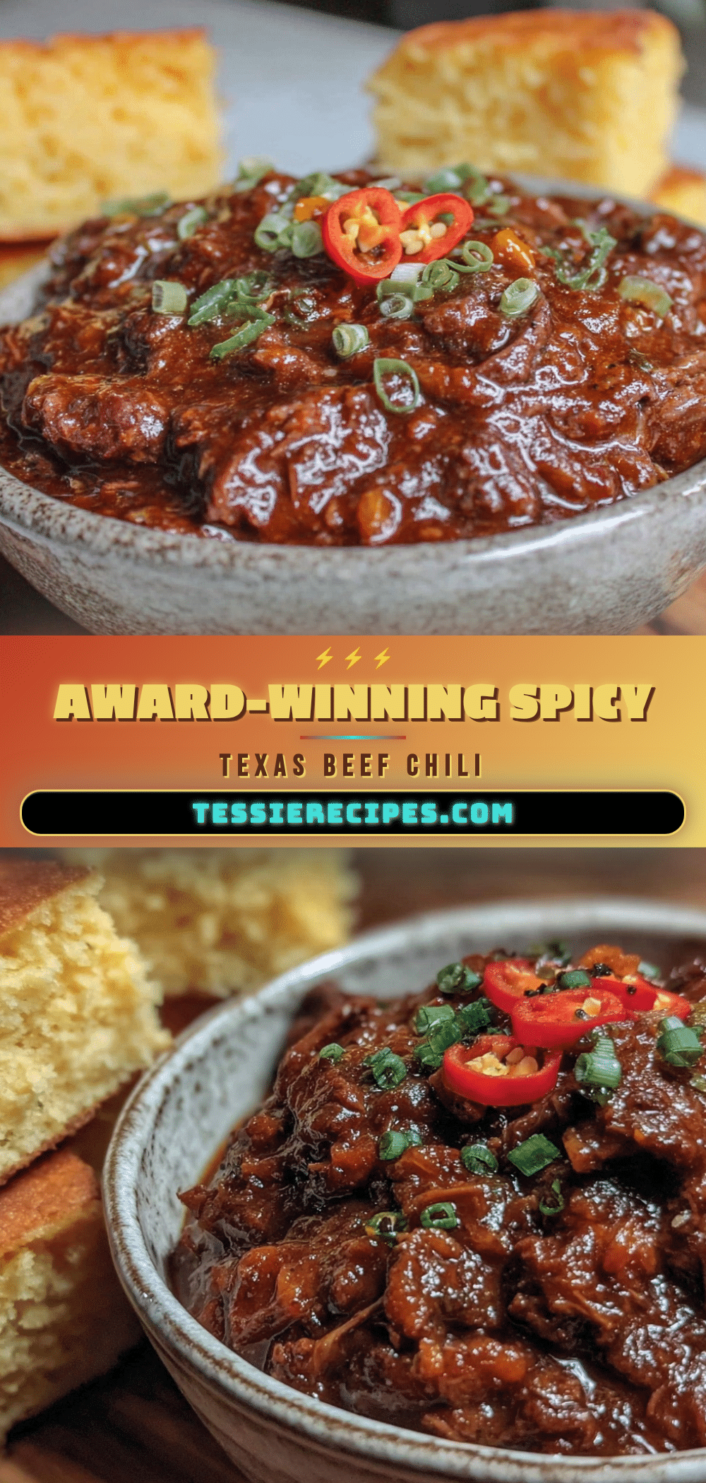 Texas-style beef chili no beans recipe
