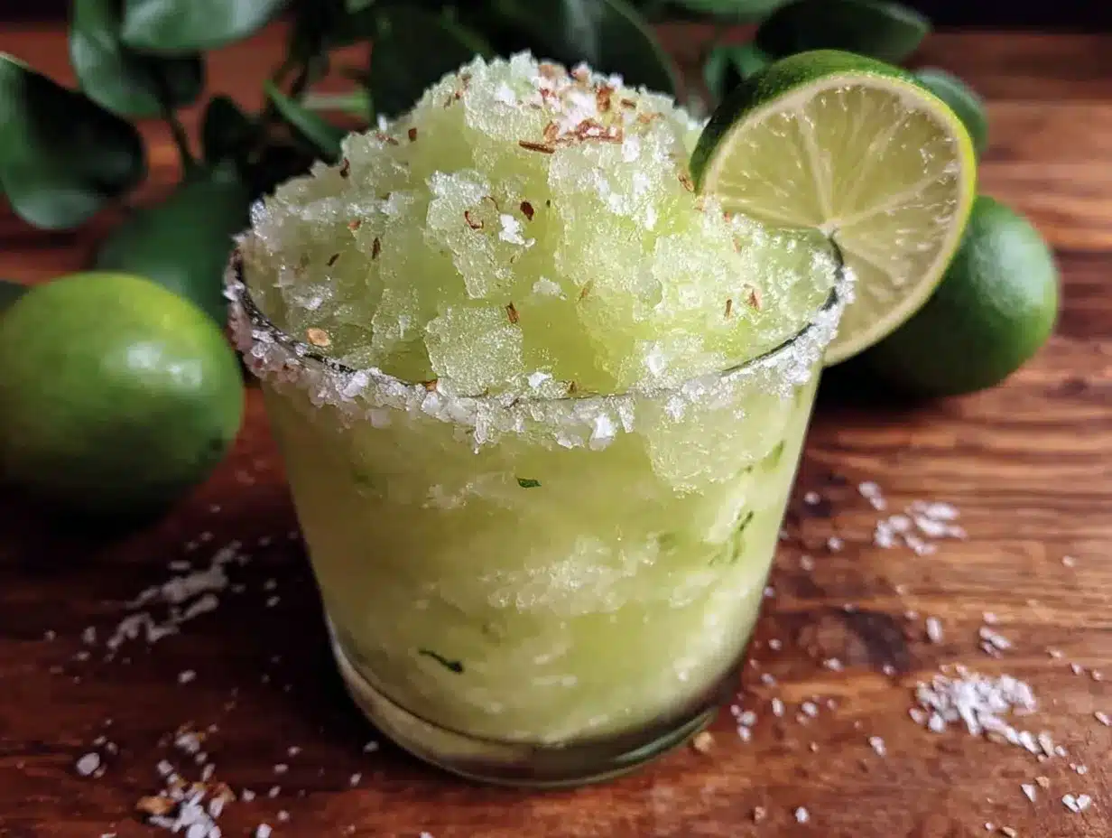virgin margarita slushie preparation steps