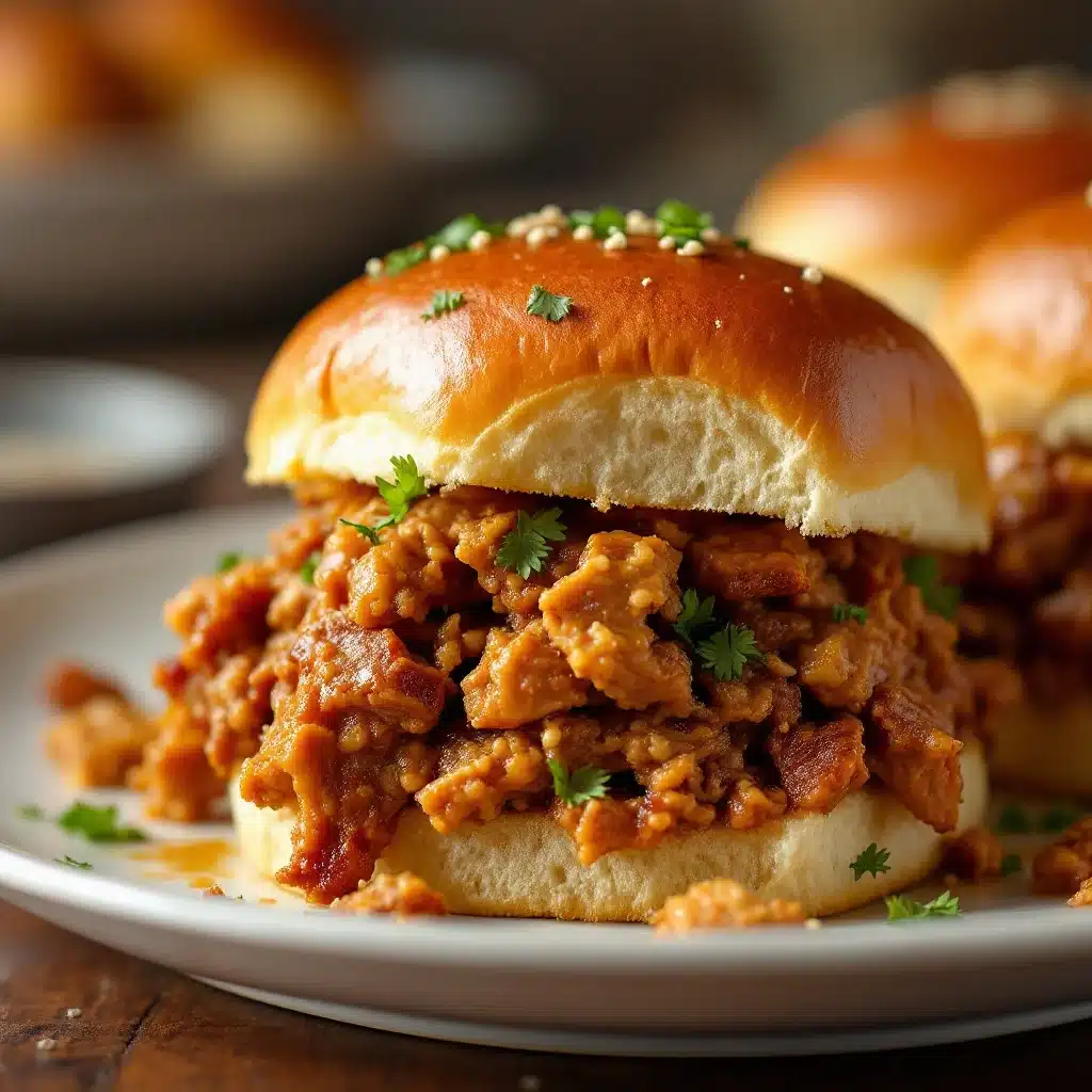 best slow cooker pulled pork sliders - featured image