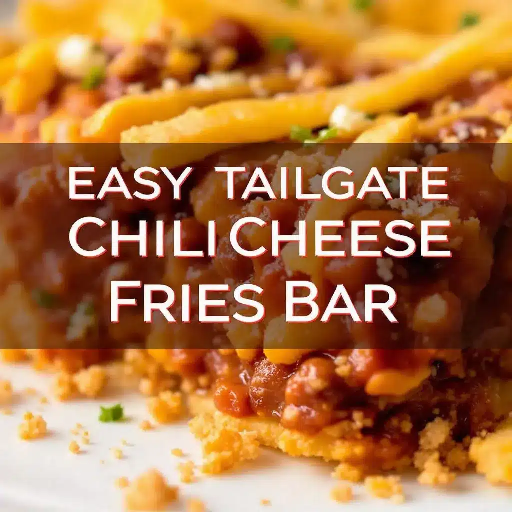 chili cheese fries bar preparation steps