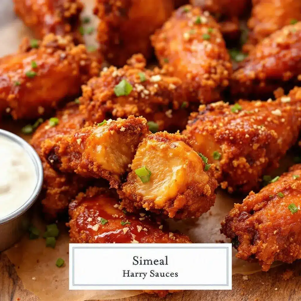 crispy baked football party wings preparation steps