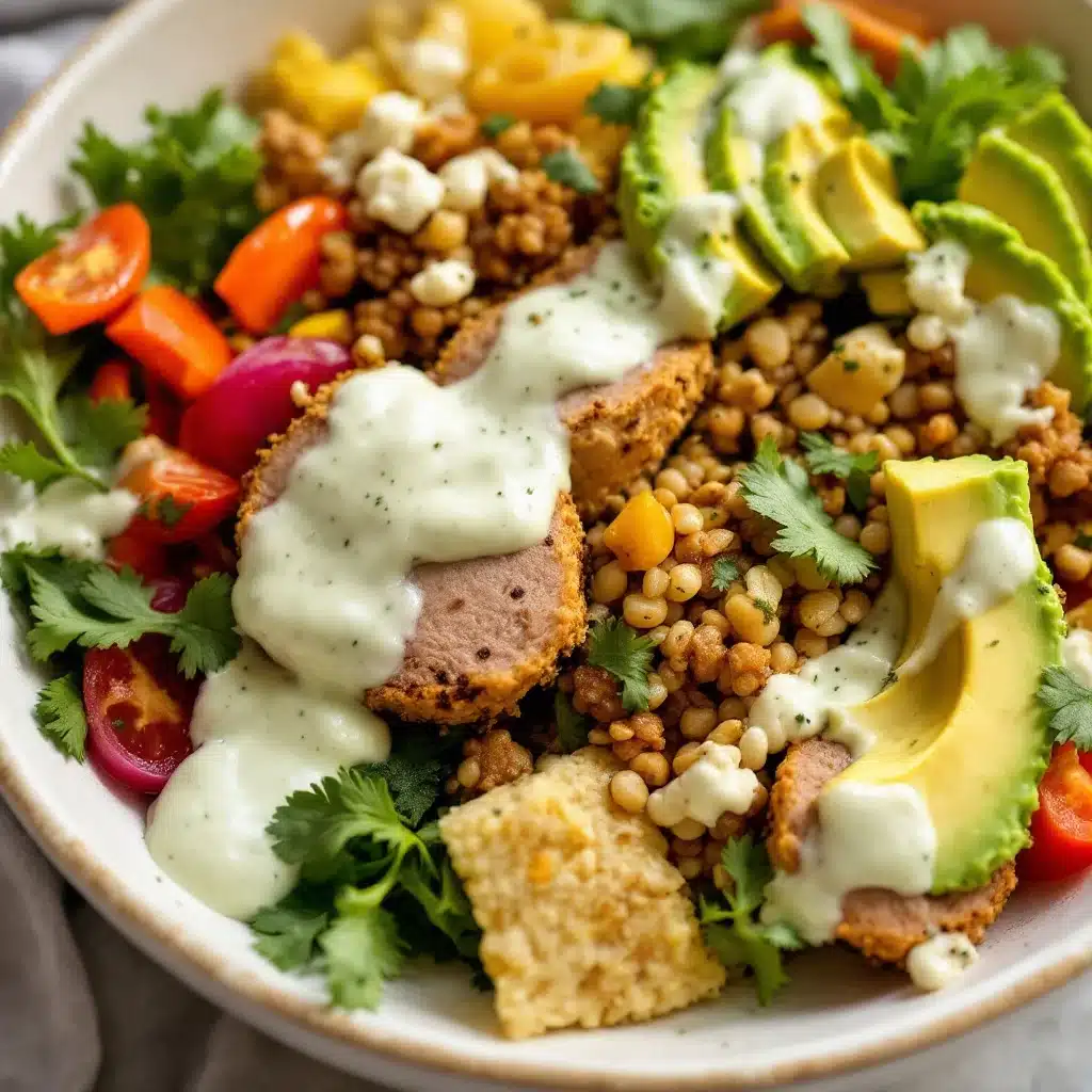 high-protein turkey ranch wraps - featured image