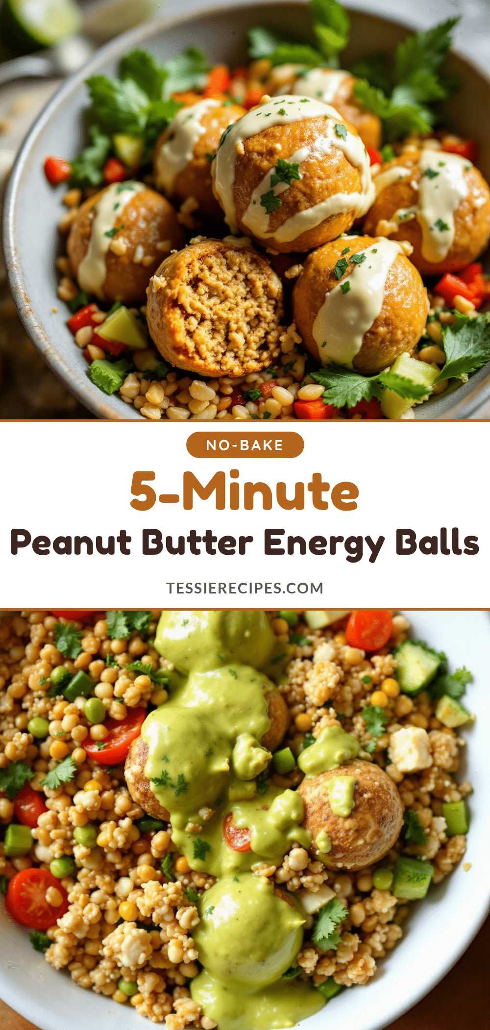 no-bake peanut butter energy balls recipe