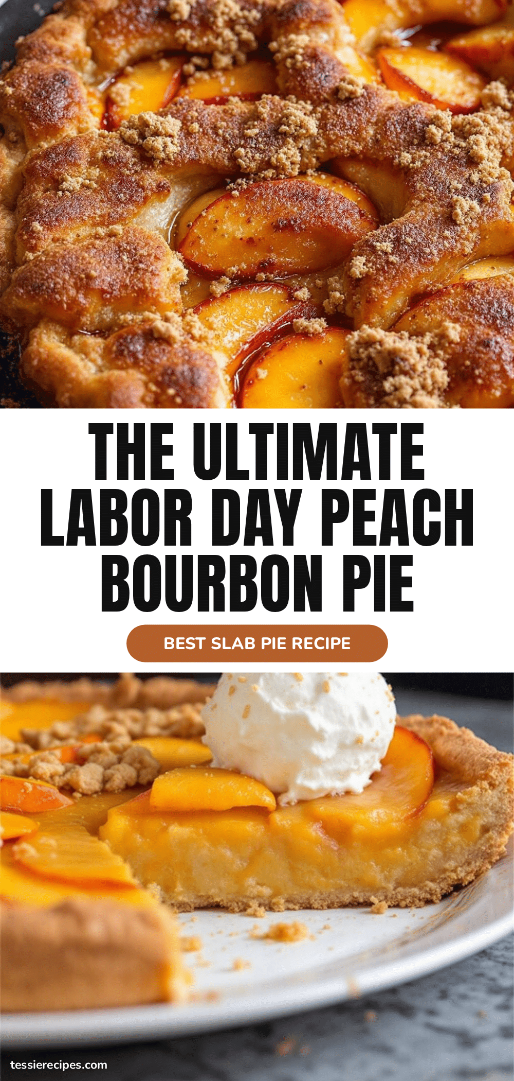 peach bourbon slab pie recipe
