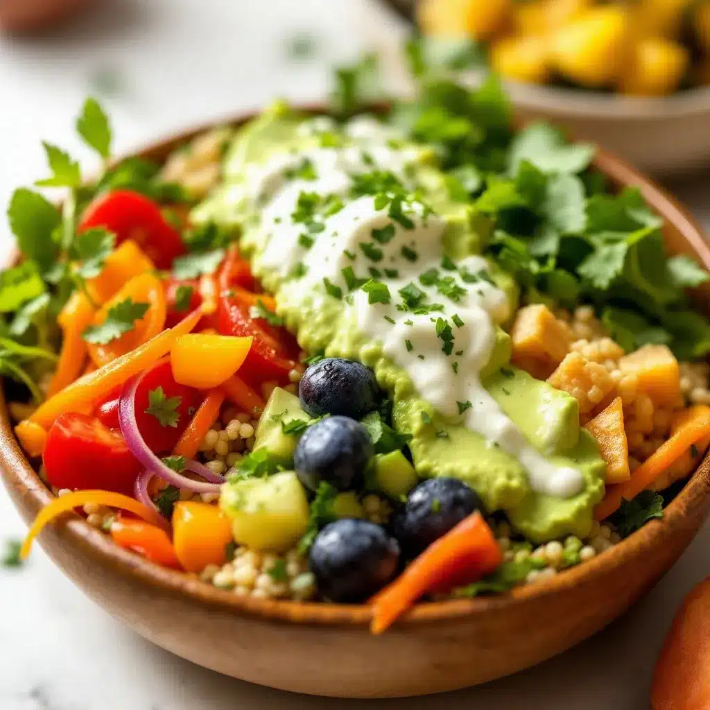 rainbow veggie bento box preparation steps